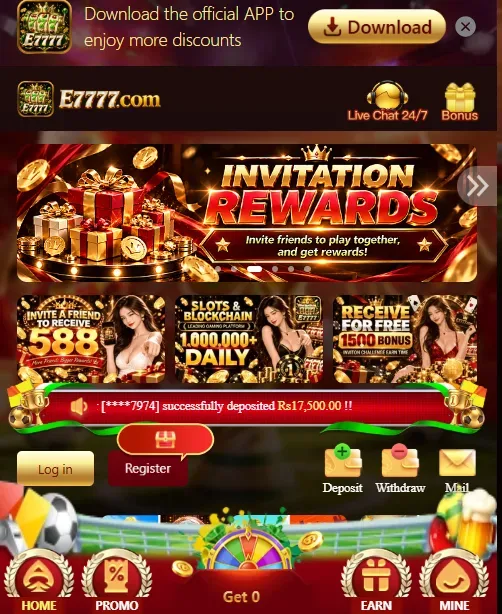 Supporting image for the E7777 Game guide