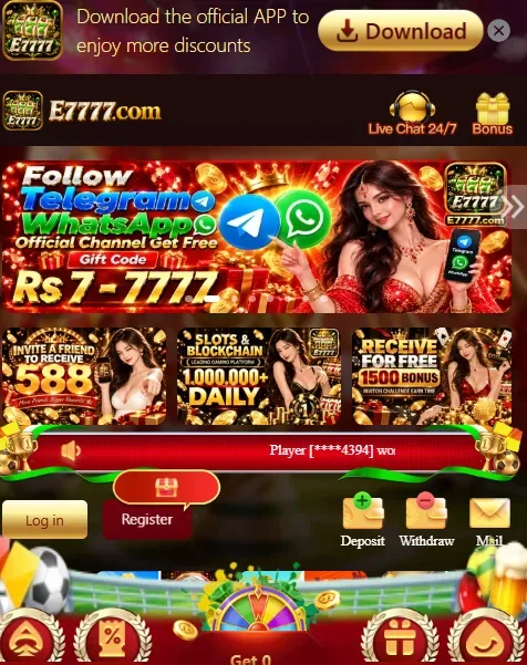 Supporting image for the E7777 Game guide